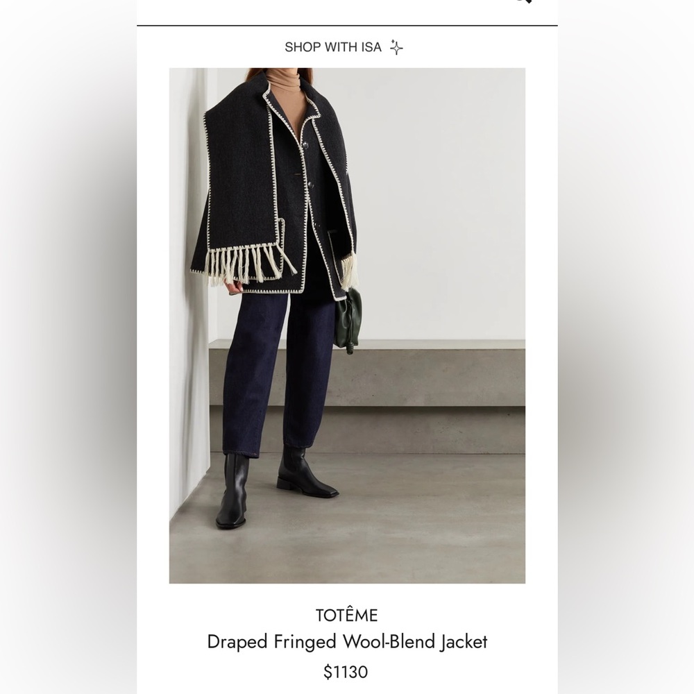 Scarf jacket - Picture 2 of 6